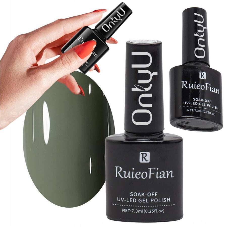 GREEN FOREST HYBRID NAIL POLISH WITH GLOSS UV POLISH OnlyU/L088
GREEN FOREST HYBRID NAIL POLISH WITH GLOSS UV POLISH OnlyU/L088