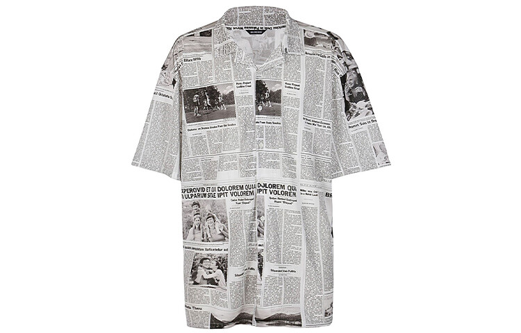 Рубашка мужская белая Balenciaga, белый
Рубашка мужская белая Balenciaga, белый