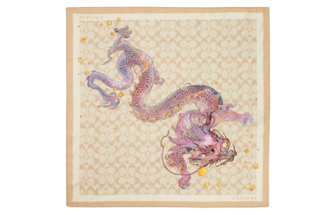 COACH Шелковый шарф унисекс хаки, Khaki
COACH Шелковый шарф унисекс хаки, Khaki
