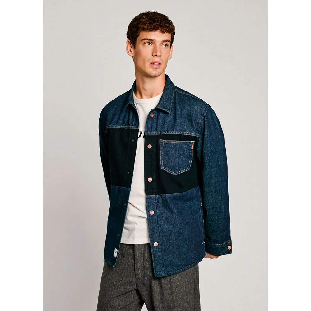 Рубашка Pepe Jeans Baz, синий
Рубашка Pepe Jeans Baz, синий