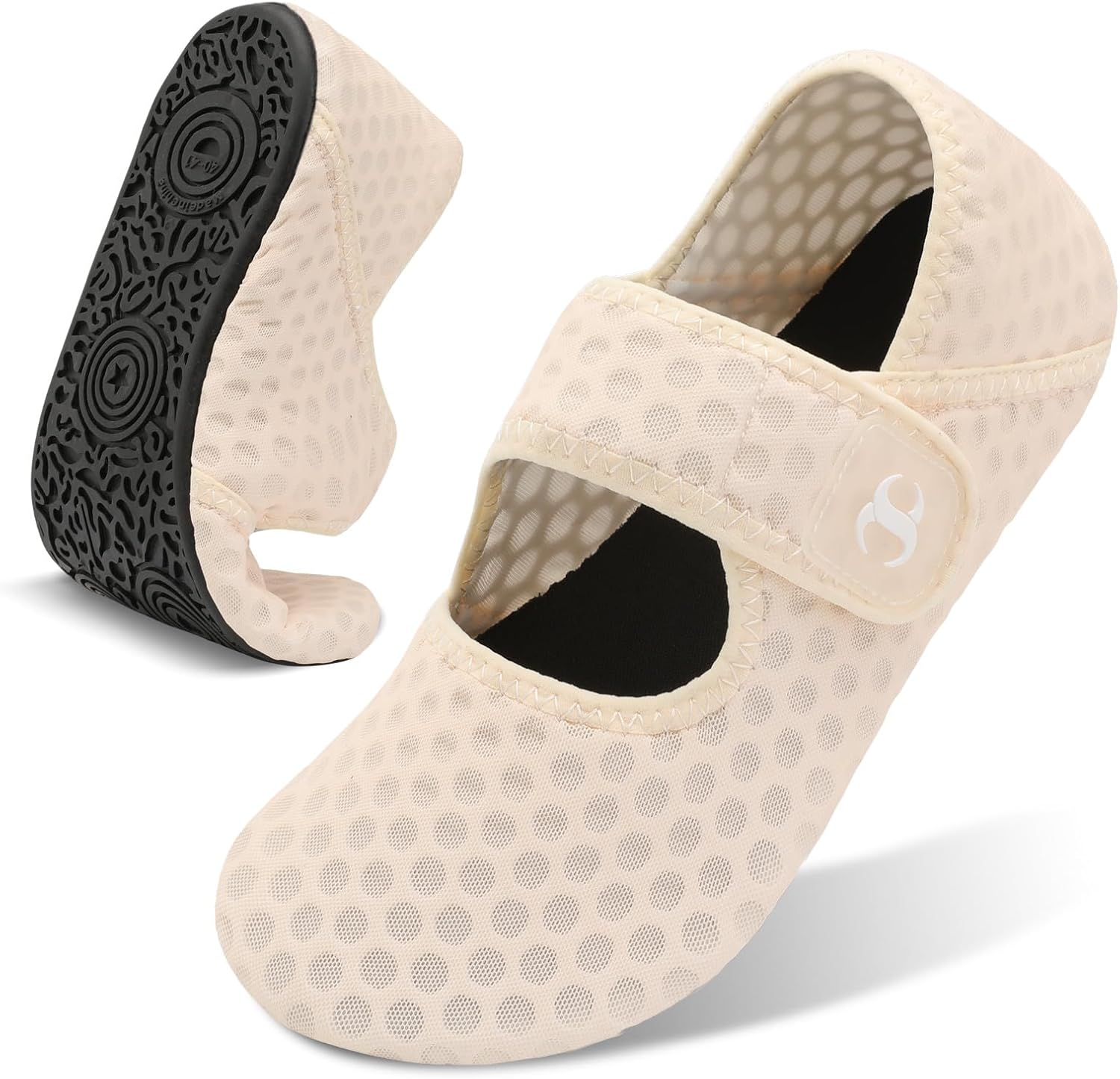 Обувь для воды для женщин и мужчин, пляжная обувь для плавания босиком, аквааэробика, летние широкие шлепанцы, сандалии, быстросохнущие носки для бассейна, реки и моря Scurtain, бежевый
Обувь для воды для женщин и мужчин, пляжная обувь для плавания босиком, аквааэробика, летние широкие шлепанцы, сандалии, быстросохнущие носки для бассейна, реки и моря Scurtain, бежевый