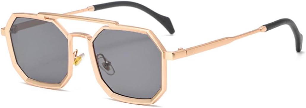 Ретро солнцезащитные очки с двойными перемычками и многоугольными линзами для женщин и мужчин, металлическая оправа, зеркальные линзы, защита от УФ-излучения UV400, стиль панк UATXTAU, 4
Ретро солнцезащитные очки с двойными перемычками и многоугольными линзами для женщин и мужчин, металлическая оправа, зеркальные линзы, защита от УФ-излучения UV400, стиль панк UATXTAU, 4