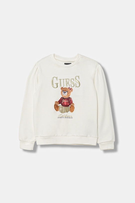 Детская хлопковая толстовка Guess, бежевый
Детская хлопковая толстовка Guess, бежевый