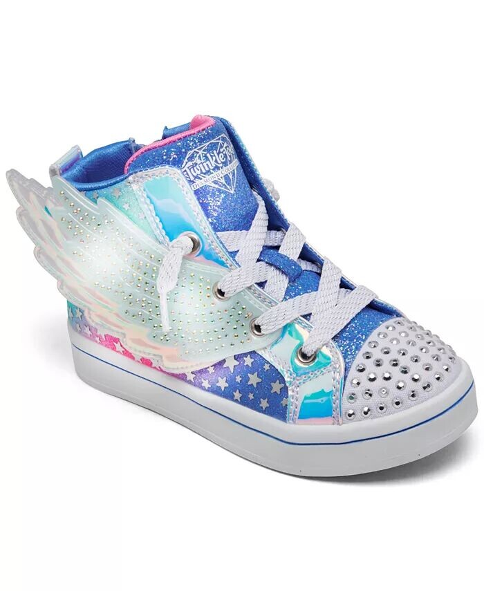Toddler Girls Twinkle Toes Twi-Lites 2.0 — повседневные кроссовки Dreamy Wings Light Up от Finish Line Skechers, синий
Toddler Girls Twinkle Toes Twi-Lites 2.0 — повседневные кроссовки Dreamy Wings Light Up от Finish Line Skechers, синий