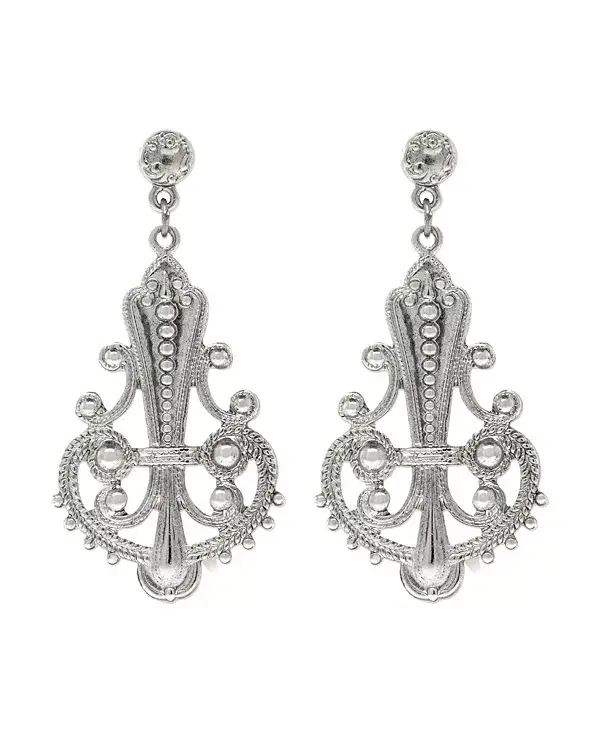 Крупные филигранные серьги-подвески 2028, gray
Крупные филигранные серьги-подвески 2028, gray