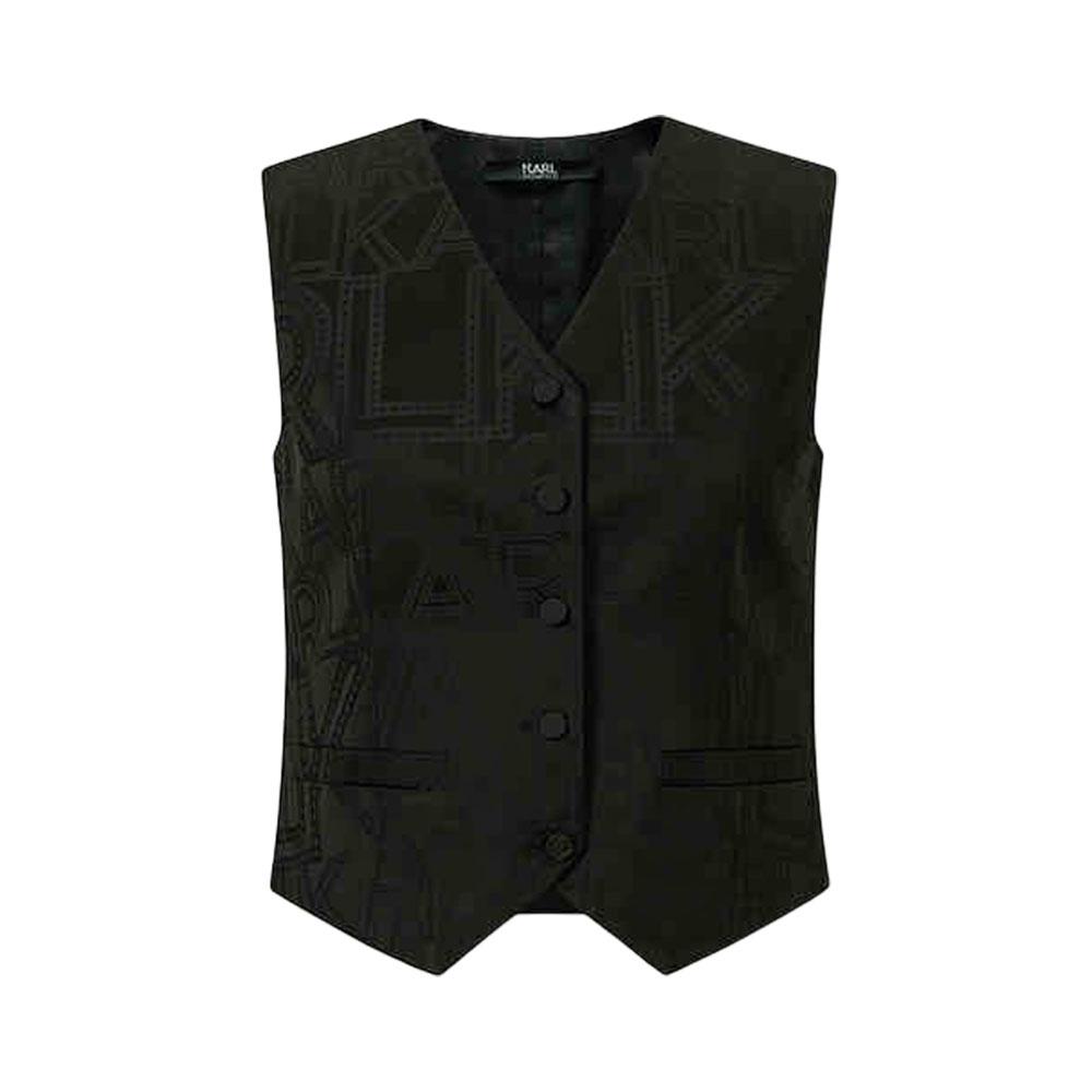Женский черный жилет KARL LAGERFELD SS24 KARL LAGERFELD / Karl Lagerfeld Jeans
Женский черный жилет KARL LAGERFELD SS24 KARL LAGERFELD / Karl Lagerfeld Jeans