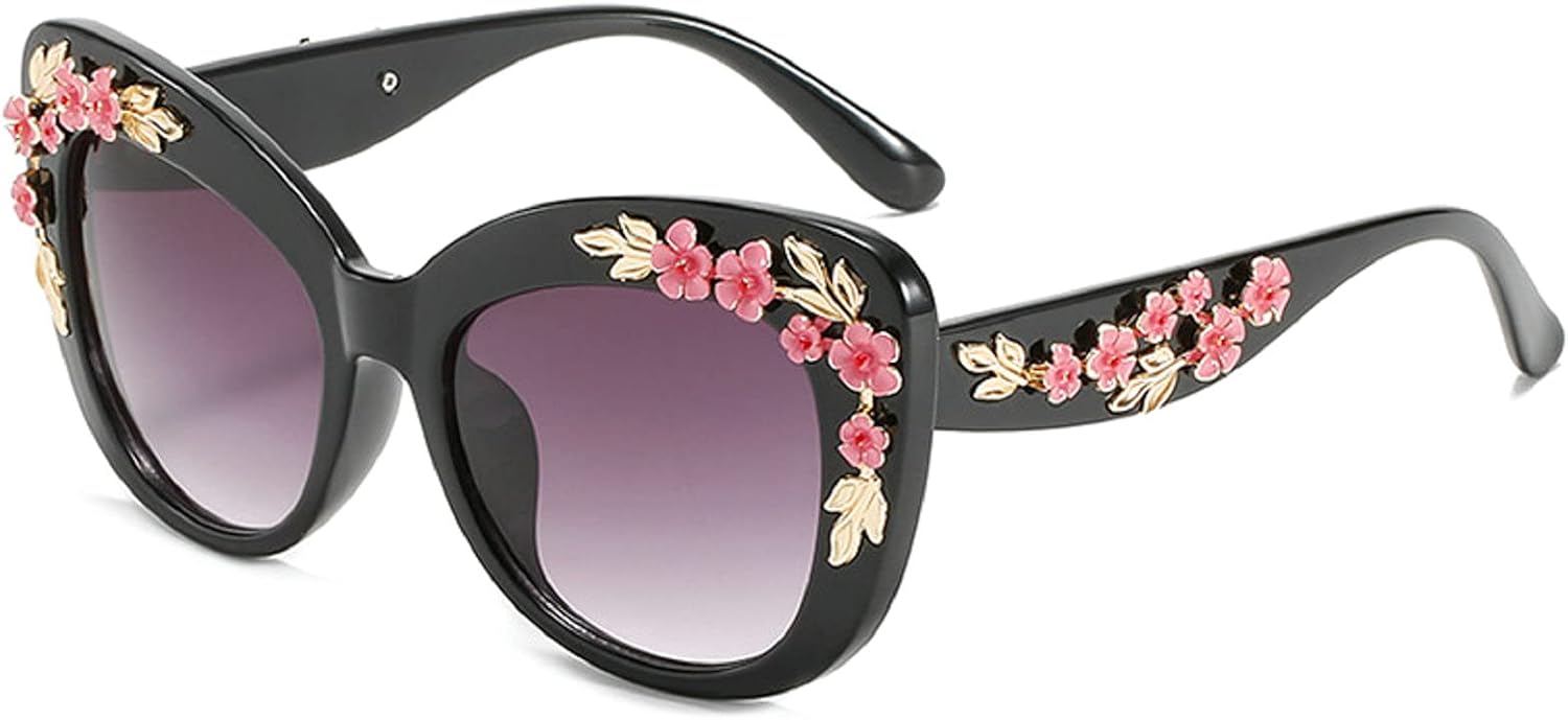 Большие солнцезащитные очки «кошачий глаз» для женщин, роскошные летние очки с цветочным рисунком, большие градиентные солнцезащитные очки для женщин, элегантные солнцезащитные очки mincl, Black
Большие солнцезащитные очки «кошачий глаз» для женщин, роскошные летние очки с цветочным рисунком, большие градиентные солнцезащитные очки для женщин, элегантные солнцезащитные очки mincl, Black