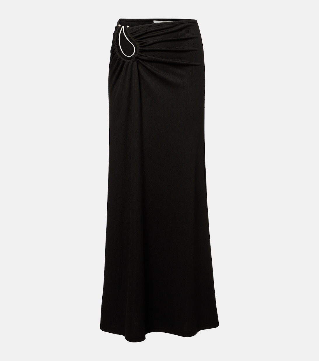 Макси-юбка с оборками в стиле пейсли Christopher Esber, черный
Макси-юбка с оборками в стиле пейсли Christopher Esber, черный