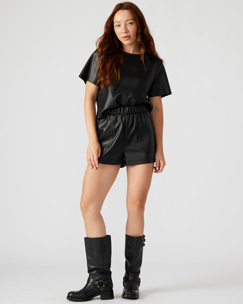 Шорты Faux The Record Short Steve Madden, черный
Шорты Faux The Record Short Steve Madden, черный