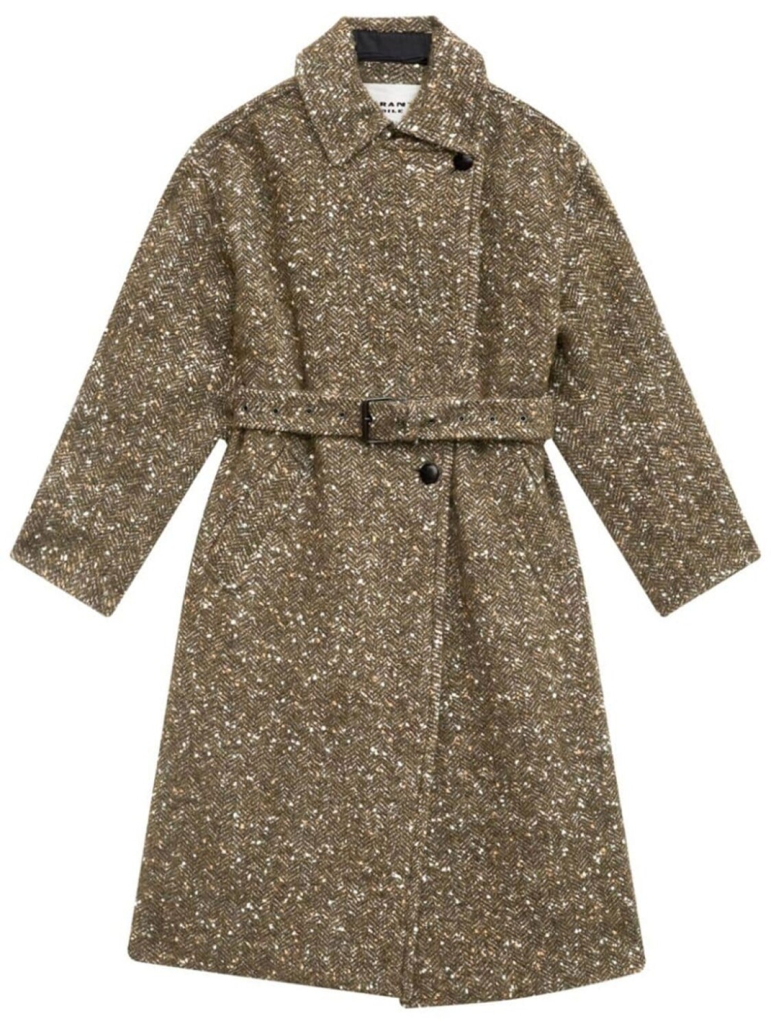 MARANT ÉTOILE двубортное пальто в мелкую точку, зеленый
MARANT ÉTOILE двубортное пальто в мелкую точку, зеленый