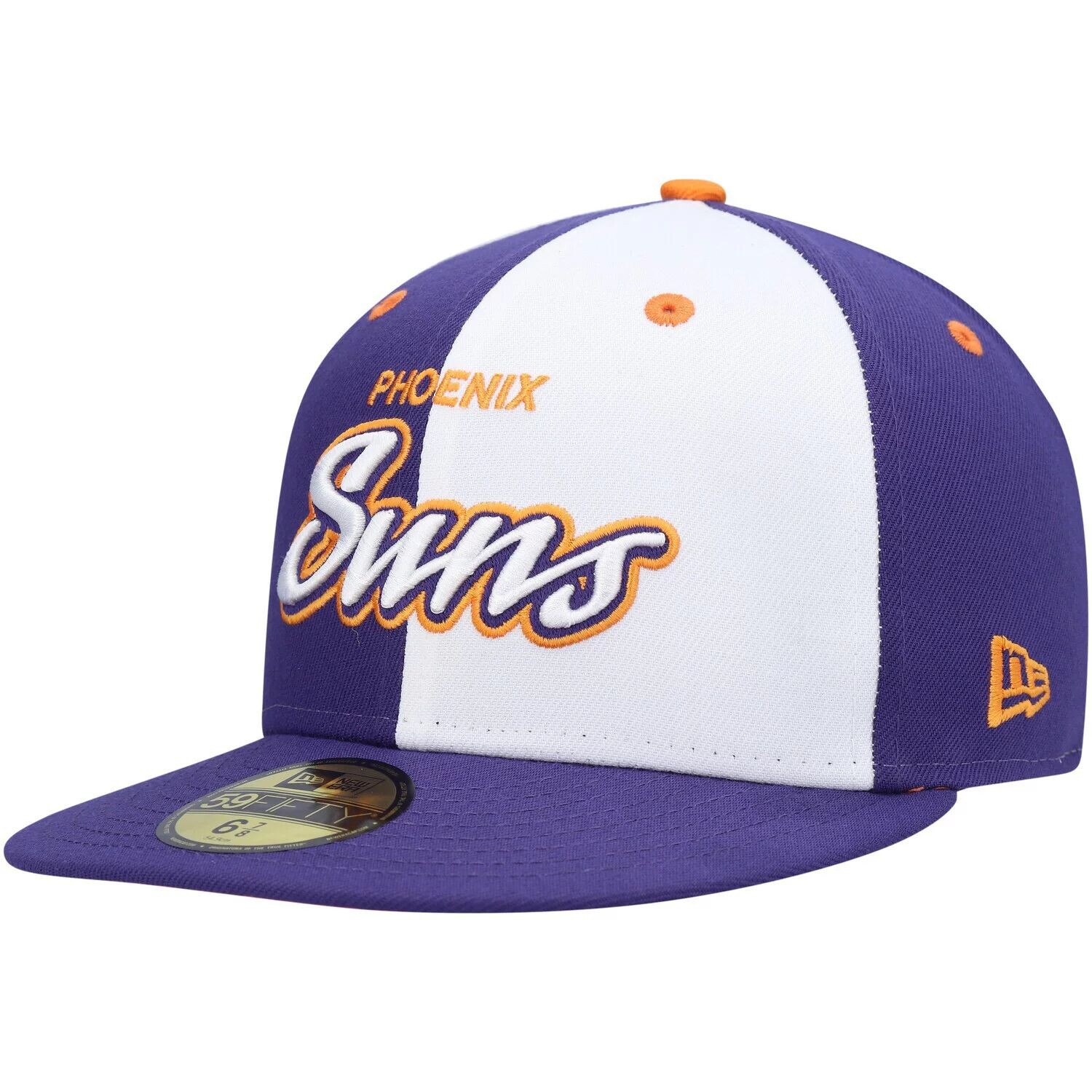 Мужская приталенная шляпа New Era фиолетового/белого цвета Phoenix Suns Griswold 59FIFTY
Мужская приталенная шляпа New Era фиолетового/белого цвета Phoenix Suns Griswold 59FIFTY