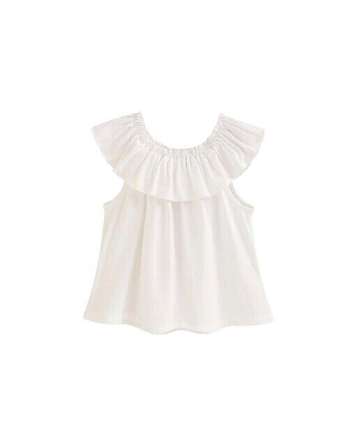 Струящаяся футболка для девочки с рюшами Dadati, белый
Струящаяся футболка для девочки с рюшами Dadati, белый