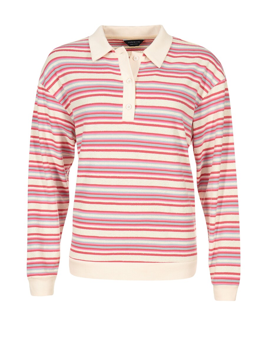 Свитер South Beach Rugby, розовый/темно-розовый
Свитер South Beach Rugby, розовый/темно-розовый