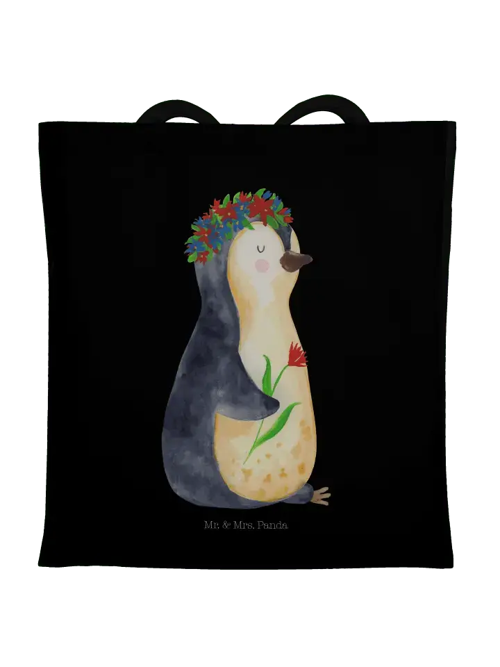 Сумка для переноски Mr & Mrs Panda Pinguin Blumen ohne Spruch, черный
Сумка для переноски Mr & Mrs Panda Pinguin Blumen ohne Spruch, черный