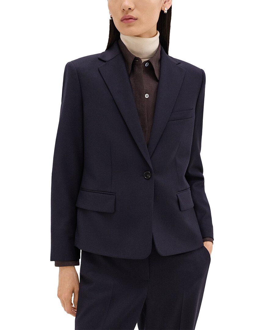 Фланелевая шерстяная куртка Theory Slim, темно-синий
Фланелевая шерстяная куртка Theory Slim, темно-синий