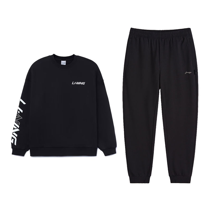 Li Ning Casual Sportswear Мужской комплект из 2 предметов Li-Ning, черный top+черный pants
Li Ning Casual Sportswear Мужской комплект из 2 предметов Li-Ning, черный top+черный pants