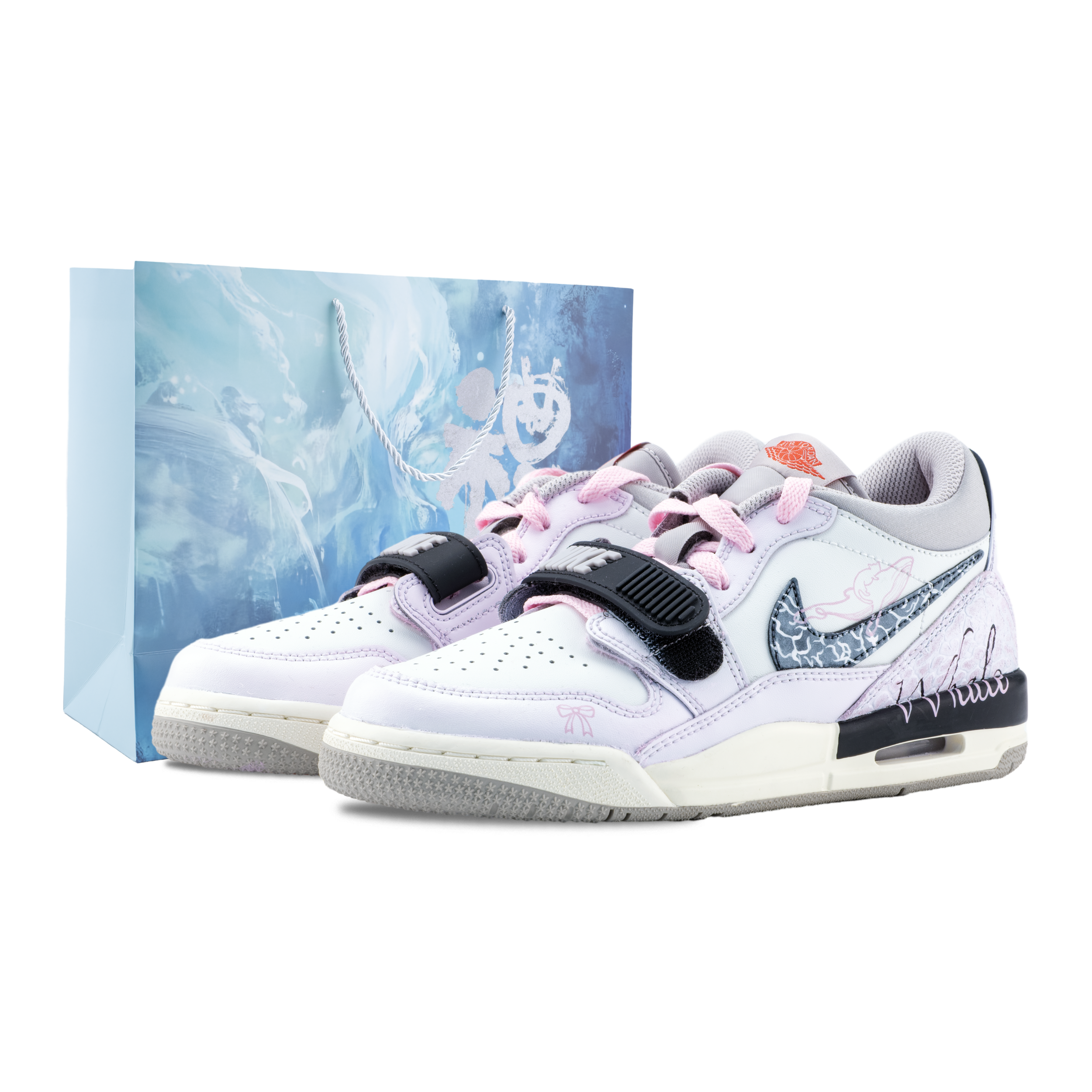 Jordan Детские баскетбольные кроссовки Legacy 312 Low с защитой от скольжения, износостойкие, розовые, для подростков
Jordan Детские баскетбольные кроссовки Legacy 312 Low с защитой от скольжения, износостойкие, розовые, для подростков