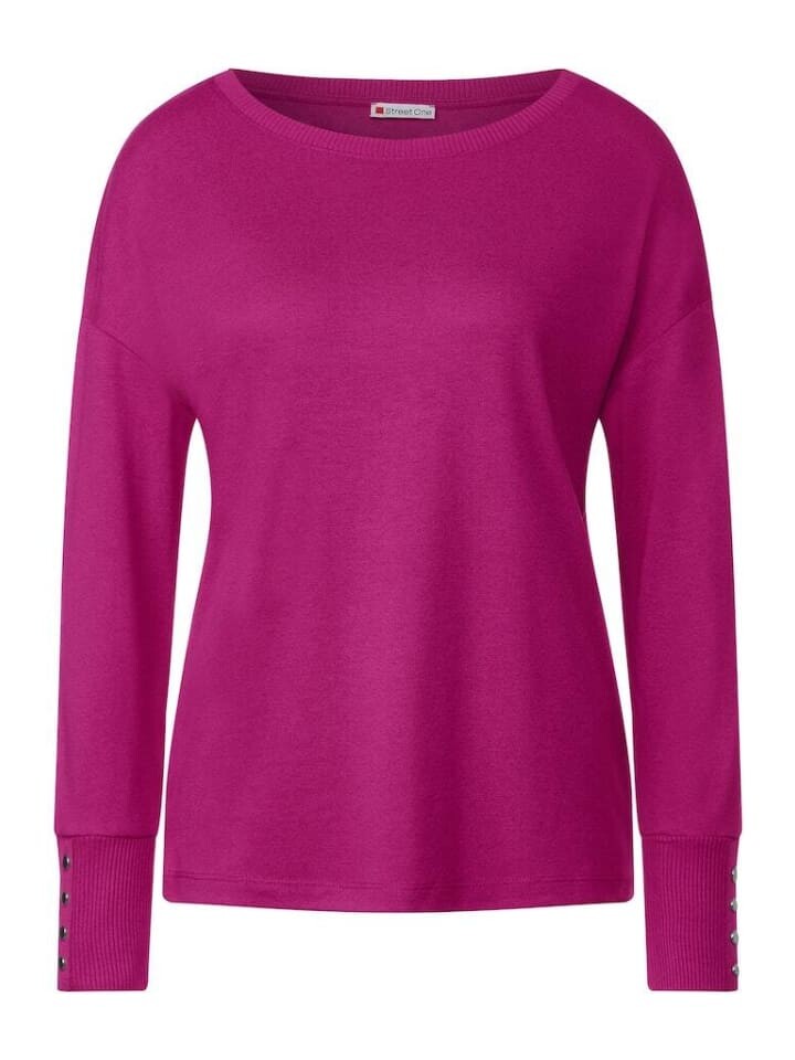 Лонгслив Street One Langarmshirt, цвет bright cozy pink
Лонгслив Street One Langarmshirt, цвет bright cozy pink