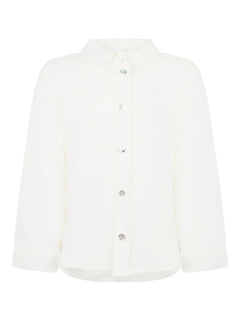 Хлопковая рубашка с длинными рукавами L'Orsobruno, белый
Хлопковая рубашка с длинными рукавами L'Orsobruno, белый