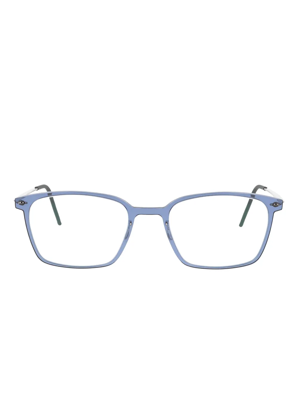 Очки в квадратной оправе из титана Lindberg, синий
Очки в квадратной оправе из титана Lindberg, синий