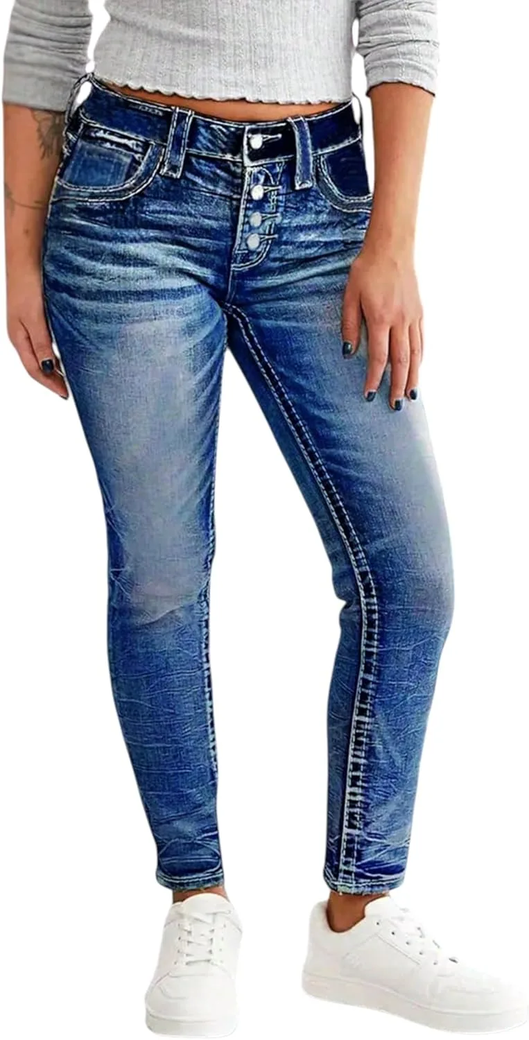 Скинни джинсы с эффектом потертости tummy control CFNZER
Скинни джинсы с эффектом потертости tummy control CFNZER