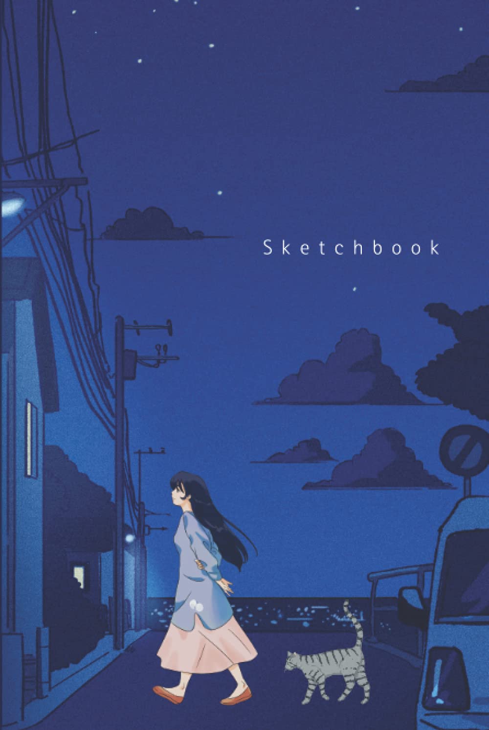 Anime Hardcover Sketchbook: Just A Girl & Her Cat | Night Sky | Anime Manga Japanese Art Sketchbook: For Drawing, Sketching, & Taking Notes | 200 Blank Pages | 6 x 9 inches (Independently published)
Anime Hardcover Sketchbook: Just A Girl & Her Cat | Night Sky | Anime Manga Japanese Art Sketchbook: For Drawing, Sketching, & Taking Notes | 200 Blank Pages | 6 x 9 inches (Independently published)