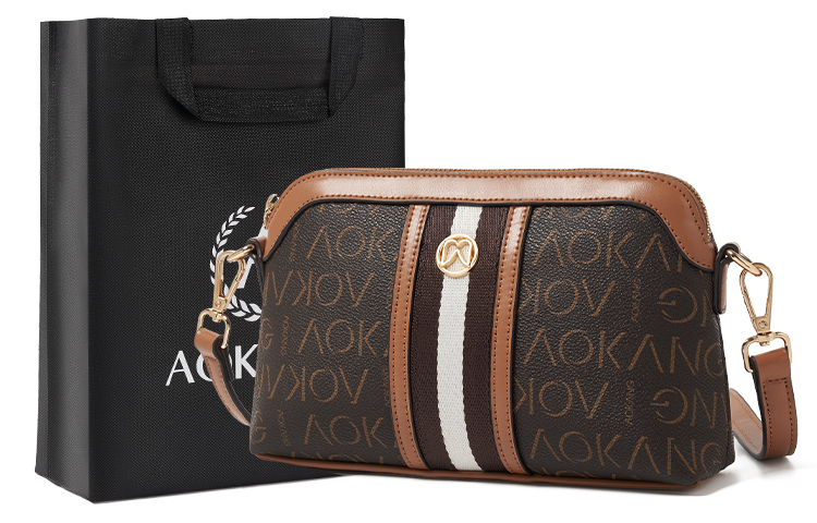 Сумка через плечо AOKANG, маленькая квадратная из ПВХ, мамина сумка, кроссбоди, цвет какао-кофе и желто-коричневый
Сумка через плечо AOKANG, маленькая квадратная из ПВХ, мамина сумка, кроссбоди, цвет какао-кофе и желто-коричневый