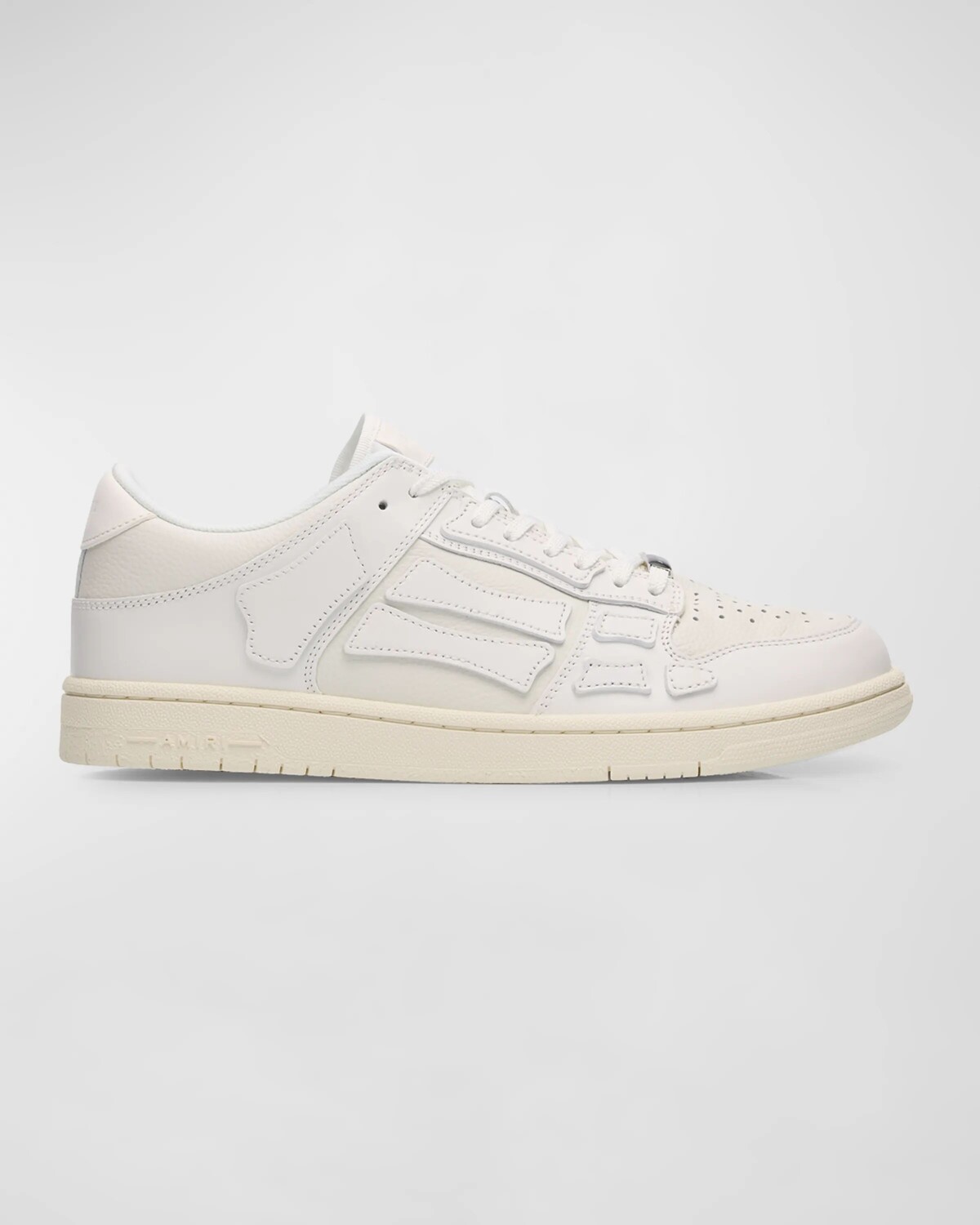 Мужские низкие кожаные кроссовки Skel Top в тон Amiri, цвет White Wh
Мужские низкие кожаные кроссовки Skel Top в тон Amiri, цвет White Wh