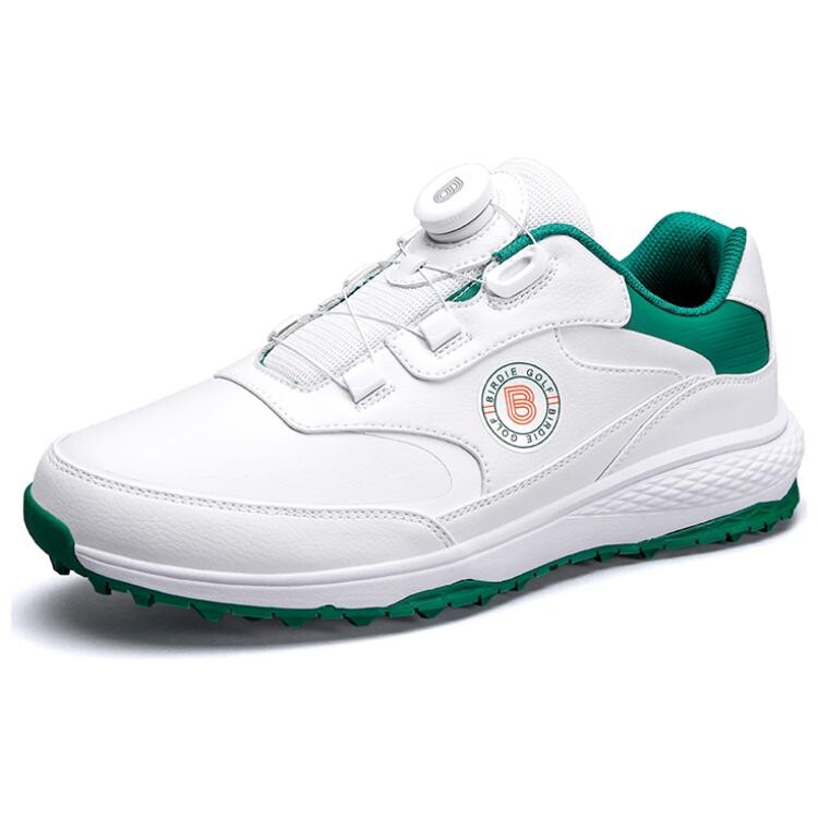 Обувь для гольфа мужская низкая Birdie, белый/зеленый
Обувь для гольфа мужская низкая Birdie, белый/зеленый