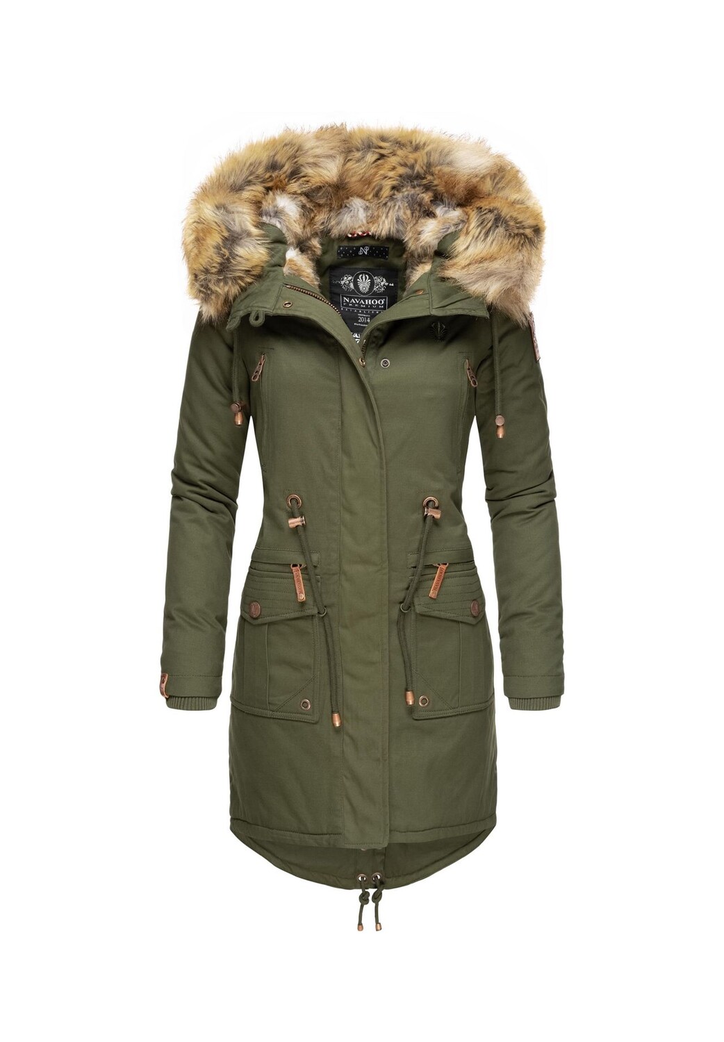 Зимнее пальто изюм NAVAHOO, зеленый
Зимнее пальто изюм NAVAHOO, зеленый