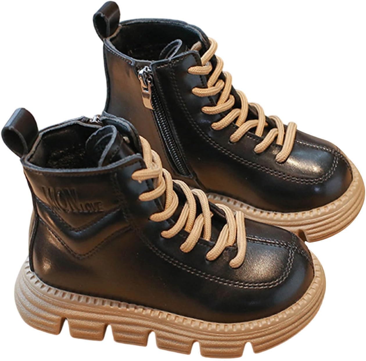 Девочковые теплые ботинки на меху, плотные, с шнуровкой и боковой молнией, зимние модные термоботинки короткие Generic, Black
Девочковые теплые ботинки на меху, плотные, с шнуровкой и боковой молнией, зимние модные термоботинки короткие Generic, Black