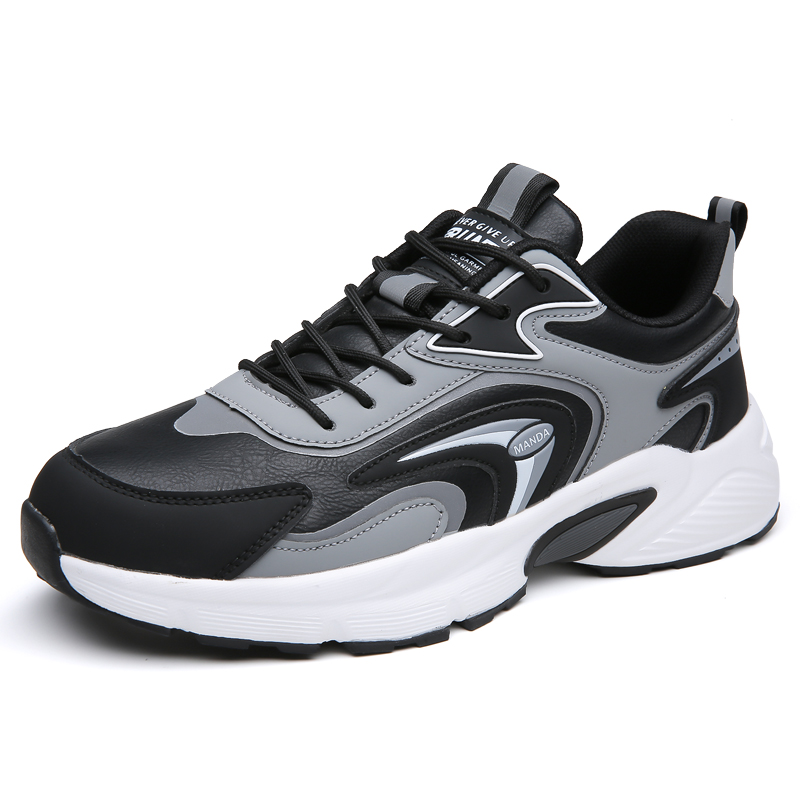 Дышащие нескользящие повседневные детские кроссовки для подростков Wooden Rabbit, черный/серый
Дышащие нескользящие повседневные детские кроссовки для подростков Wooden Rabbit, черный/серый