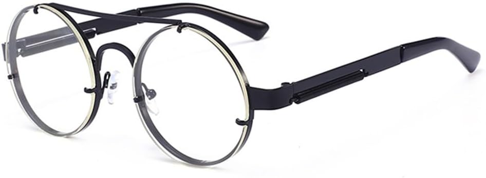 Винтажные круглые солнцезащитные очки в стиле стимпанк для мужчин и женщин, ретро-очки из металла, весеннее украшение, уличная мода, защита от ультрафиолета UV400 KTUCN, Black Clear
Винтажные круглые солнцезащитные очки в стиле стимпанк для мужчин и женщин, ретро-очки из металла, весеннее украшение, уличная мода, защита от ультрафиолета UV400 KTUCN, Black Clear