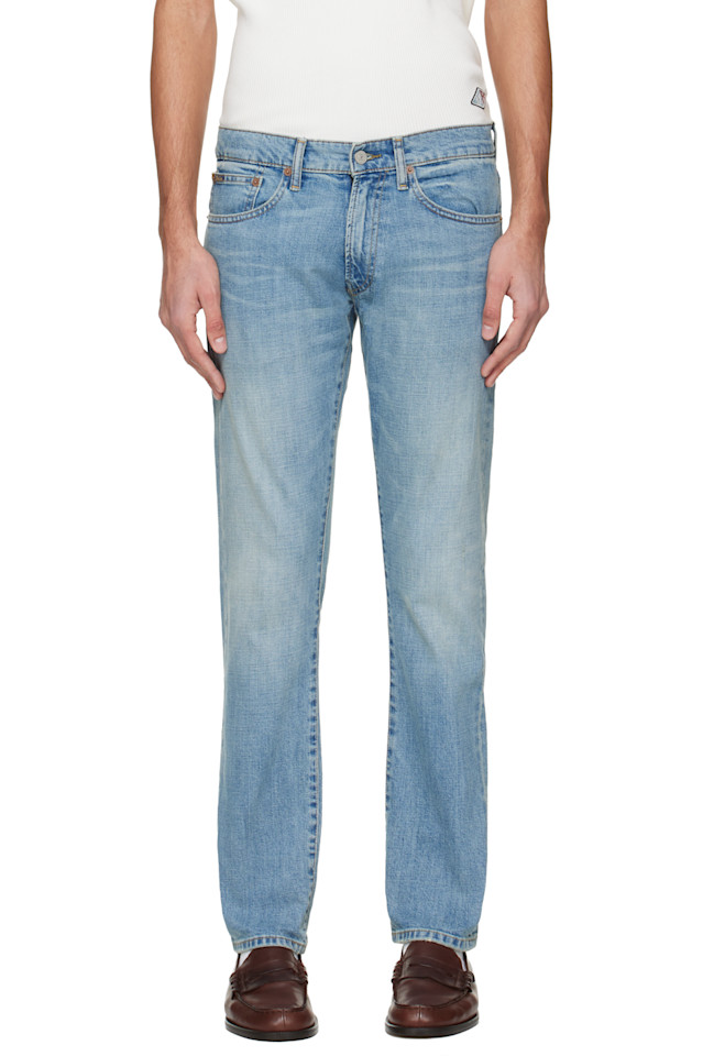 Polo Ralph Lauren Синие джинсы из эластичного денима
Polo Ralph Lauren Синие джинсы из эластичного денима