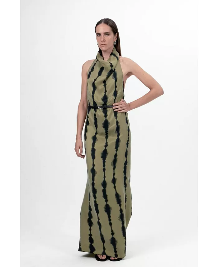 Женское платье макси с принтом и поясом NOCTURNE, коричневый/бежевый
Женское платье макси с принтом и поясом NOCTURNE, коричневый/бежевый