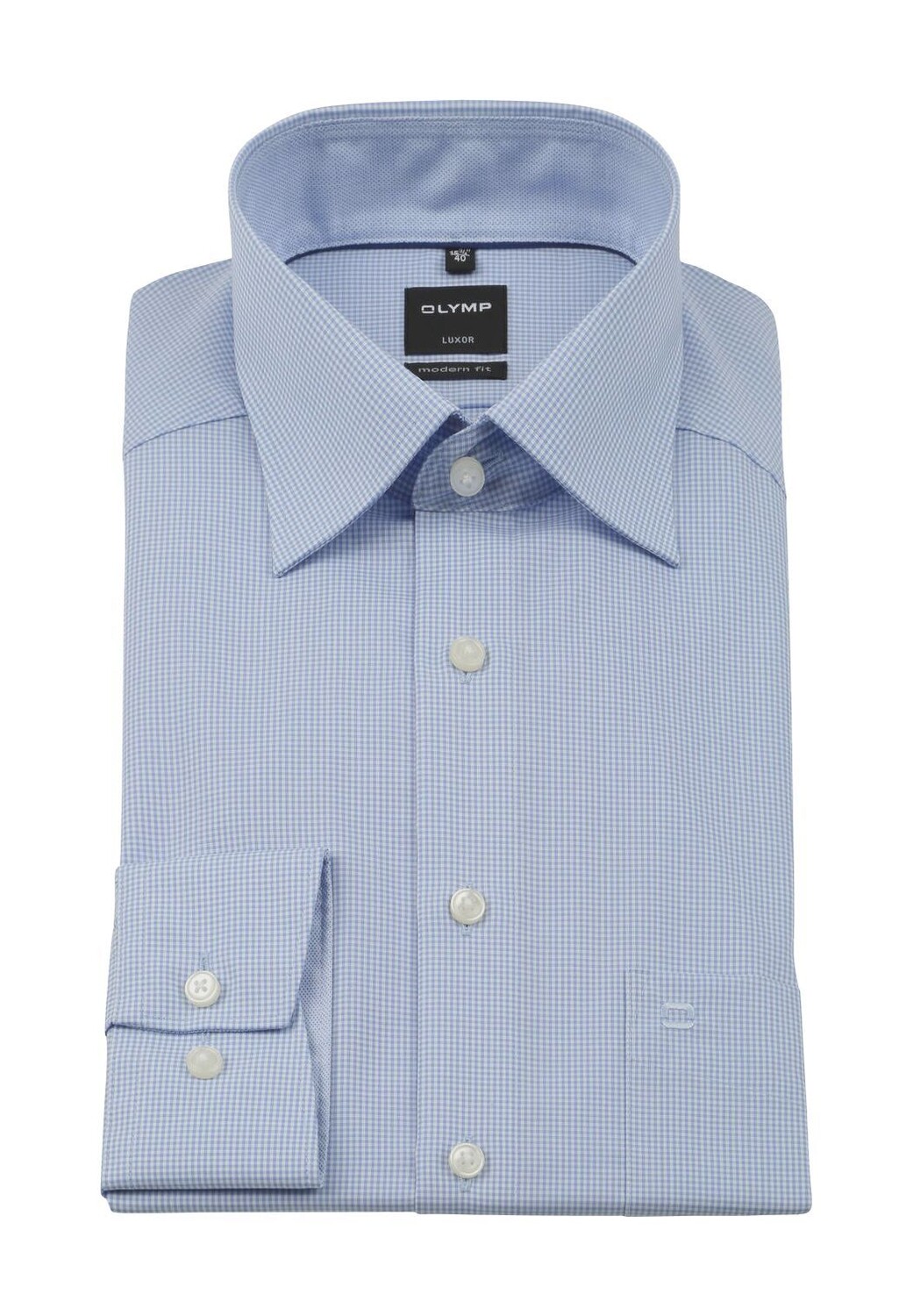 Рубашка деловая Luxor, современный крой, воротник Кент, негладкая, мужская OLYMP, цвет Bleu
Рубашка деловая Luxor, современный крой, воротник Кент, негладкая, мужская OLYMP, цвет Bleu
