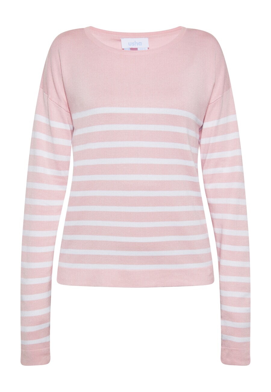 Тонкий вязаный свитер usha BLUE LABEL Sweater, розовый
Тонкий вязаный свитер usha BLUE LABEL Sweater, розовый