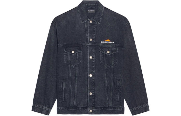 Куртка джинсовая мужская Balenciaga, черный
Куртка джинсовая мужская Balenciaga, черный