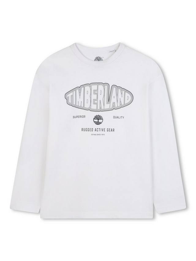 Детская футболка с длинными рукавами Timberland, White
Детская футболка с длинными рукавами Timberland, White