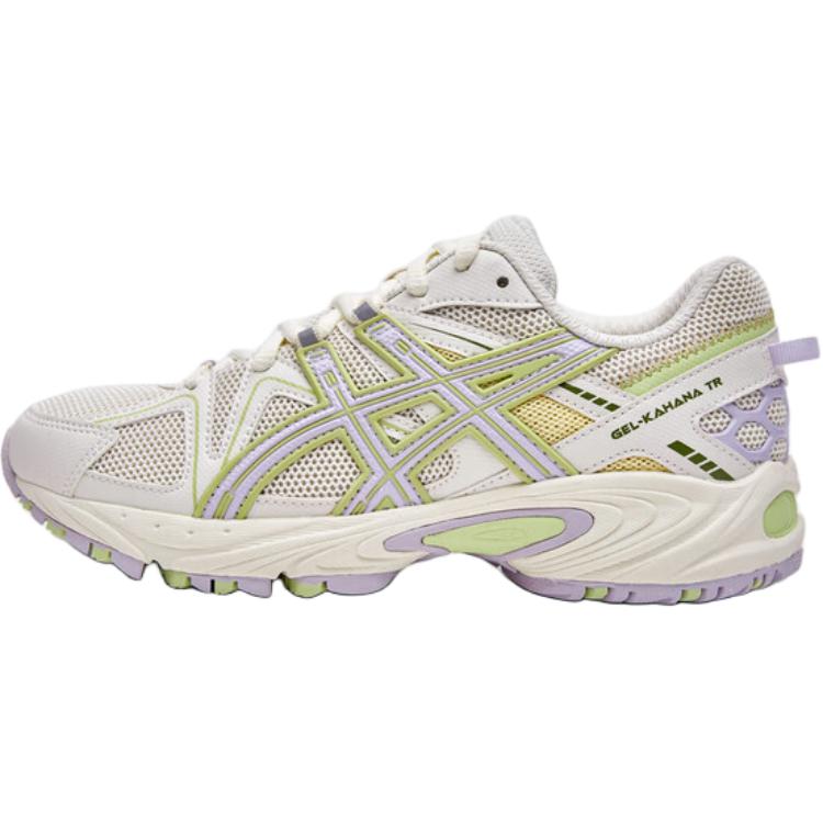 Гель Кахана TR Амортизирующие и дышащие низкие детские кроссовки для бега бело-зелено-фиолетовые подростковые Asics
Гель Кахана TR Амортизирующие и дышащие низкие детские кроссовки для бега бело-зелено-фиолетовые подростковые Asics