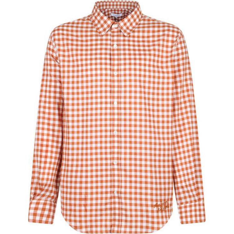 Футболка Gingham с вышитым логотипом Maison Kitsuné Maison Kitsune, оранжевый
Футболка Gingham с вышитым логотипом Maison Kitsuné Maison Kitsune, оранжевый