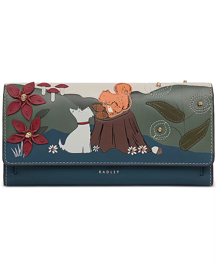 Лесной странник большой кожаный клапанный кошелек Matinee Radley London, белый
Лесной странник большой кожаный клапанный кошелек Matinee Radley London, белый