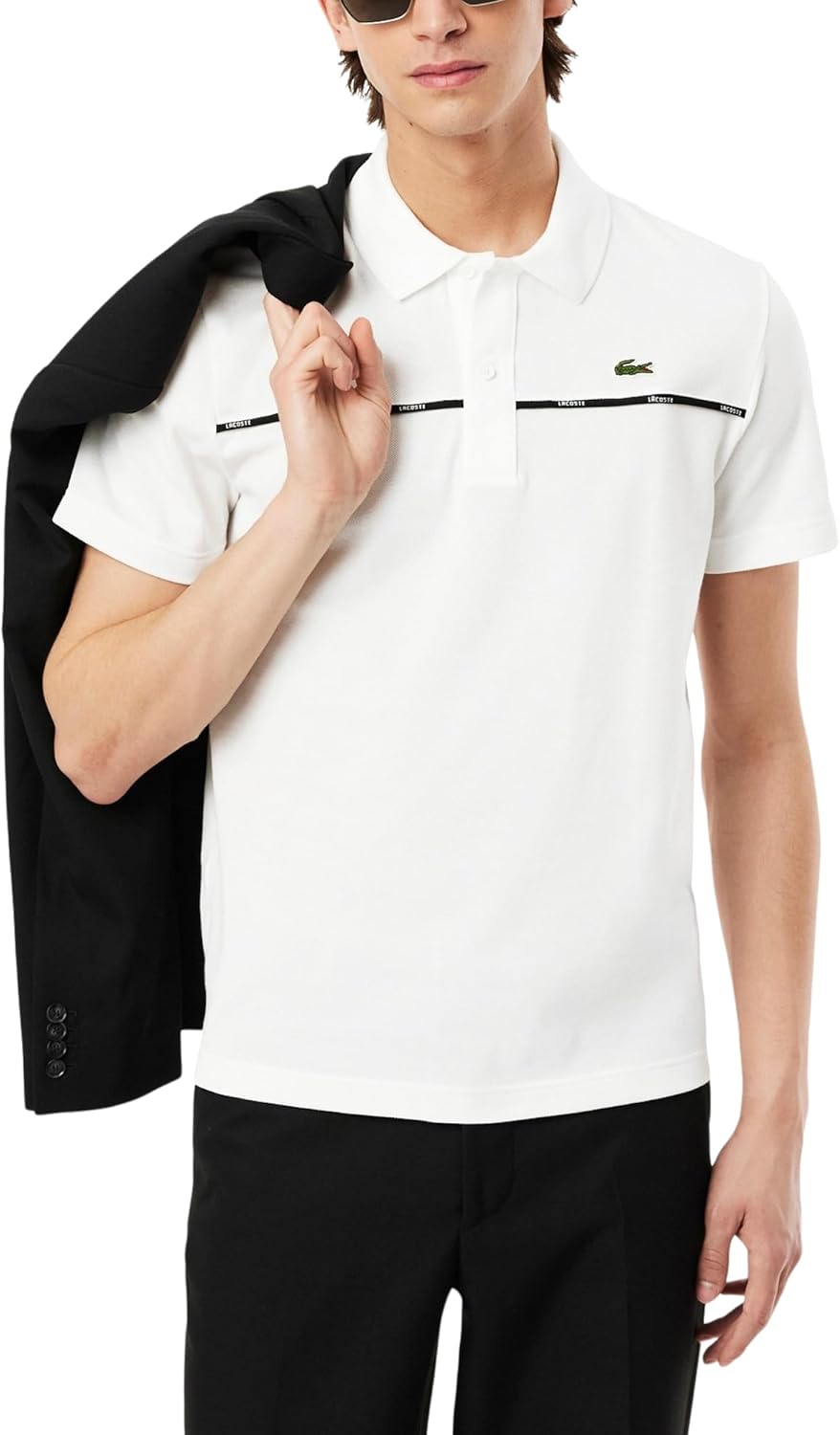 Lacoste мужская сезонная короткая рукавка обычного кроя поло с контрастной окантовкой, White, Белый, Lacoste мужская сезонная короткая рукавка обычного кроя поло с контрастной окантовкой, White
Lacoste мужская сезонная короткая рукавка обычного кроя поло с контрастной окантовкой, White, Белый, Lacoste мужская сезонная короткая рукавка обычного кроя поло с контрастной окантовкой, White