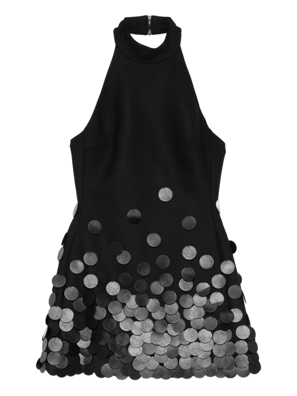 Платье мини с вырезом халтер David Koma, черный
Платье мини с вырезом халтер David Koma, черный