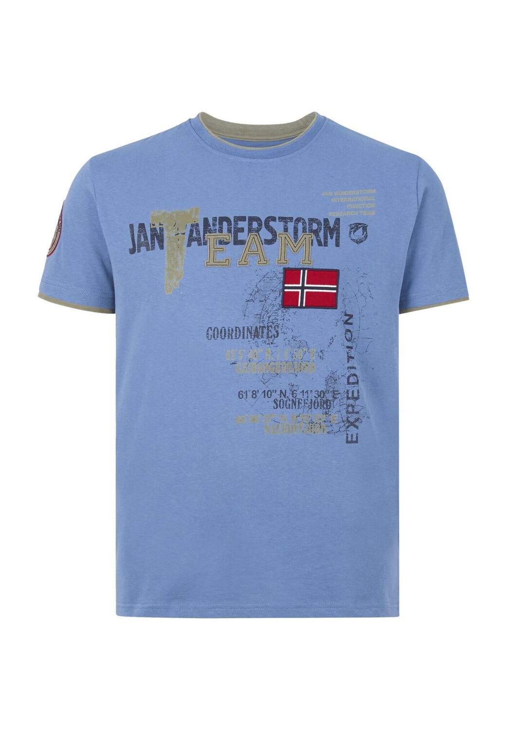 Футболка СЁЛЬВЕ JAN VANDERSTORM, светло-синий
Футболка СЁЛЬВЕ JAN VANDERSTORM, светло-синий