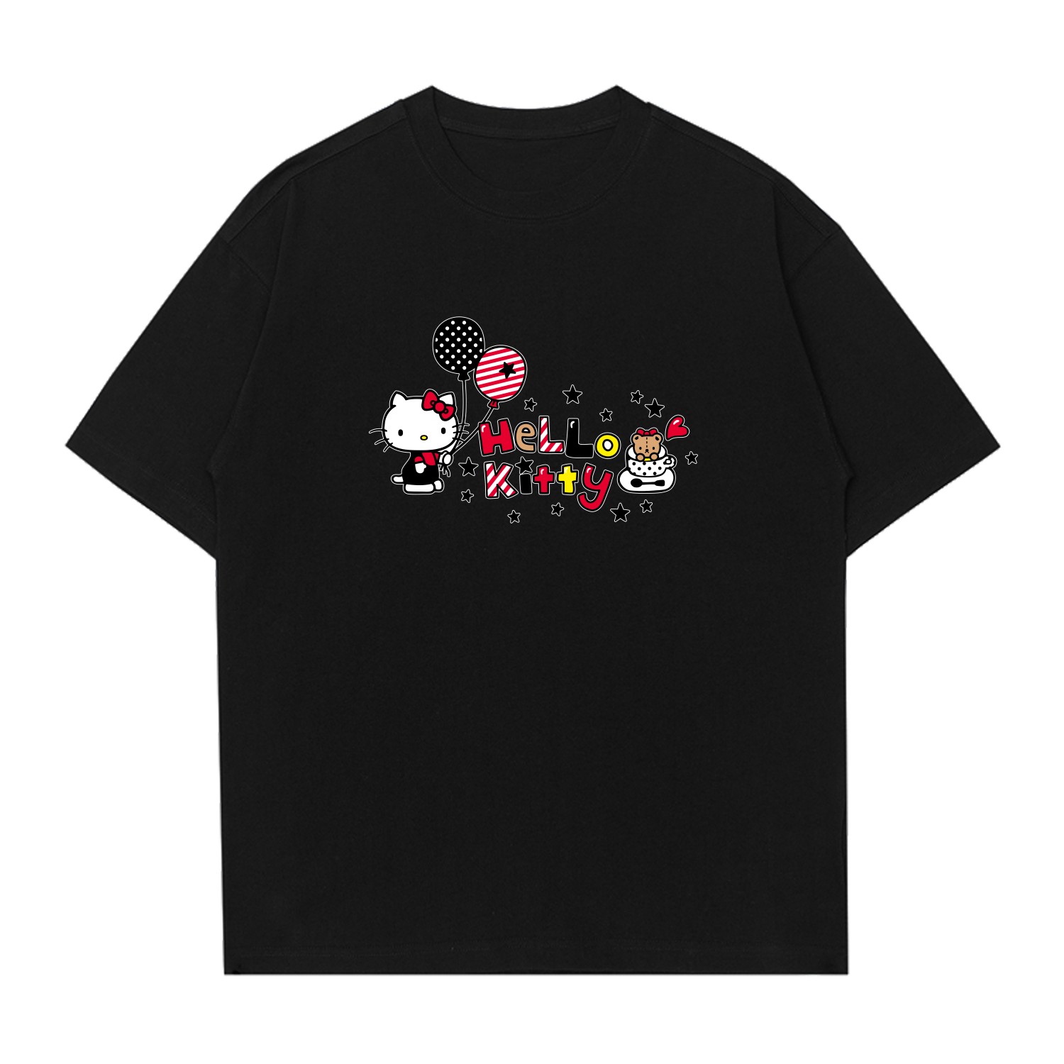 Hello Kitty Hello Kitty 2025 летняя футболка Unisex Sanrio, черный
Hello Kitty Hello Kitty 2025 летняя футболка Unisex Sanrio, черный