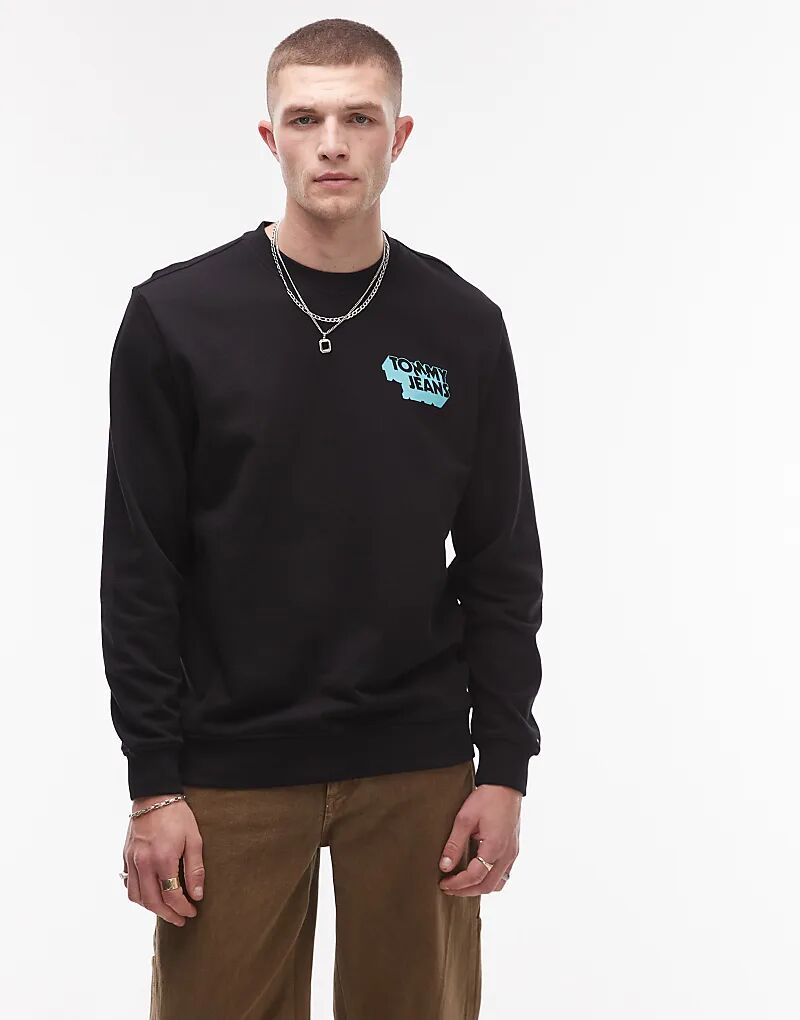 Толстовка Tommy Jeans Stack Logo черного цвета
Толстовка Tommy Jeans Stack Logo черного цвета