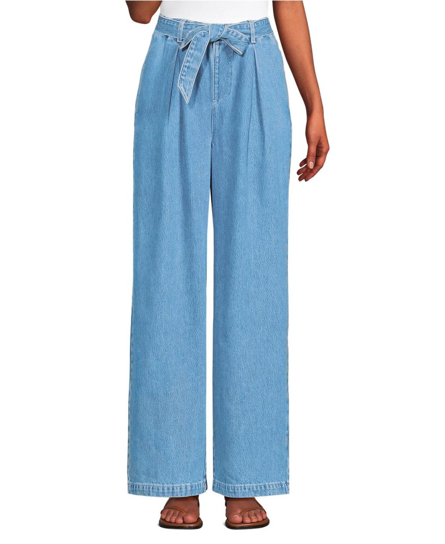 Женские брюки-клеш из саржи с высокой резинкой, широкие, на бретелях, для невысоких женщин Lands' End, Hutton blue wash
Женские брюки-клеш из саржи с высокой резинкой, широкие, на бретелях, для невысоких женщин Lands' End, Hutton blue wash