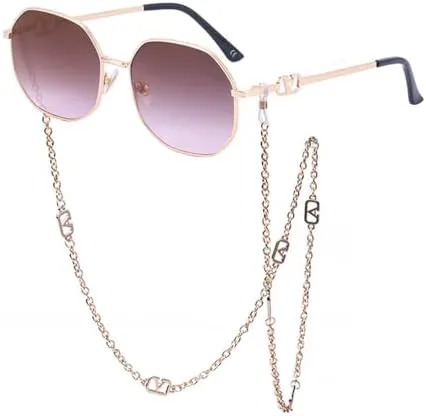 Металлические солнцезащитные очки с цепочкой, уникальные многоугольные солнцезащитные очки, классические для женщин, ретро-модные солнцезащитные очки UV400 MTZJH, 11
Металлические солнцезащитные очки с цепочкой, уникальные многоугольные солнцезащитные очки, классические для женщин, ретро-модные солнцезащитные очки UV400 MTZJH, 11