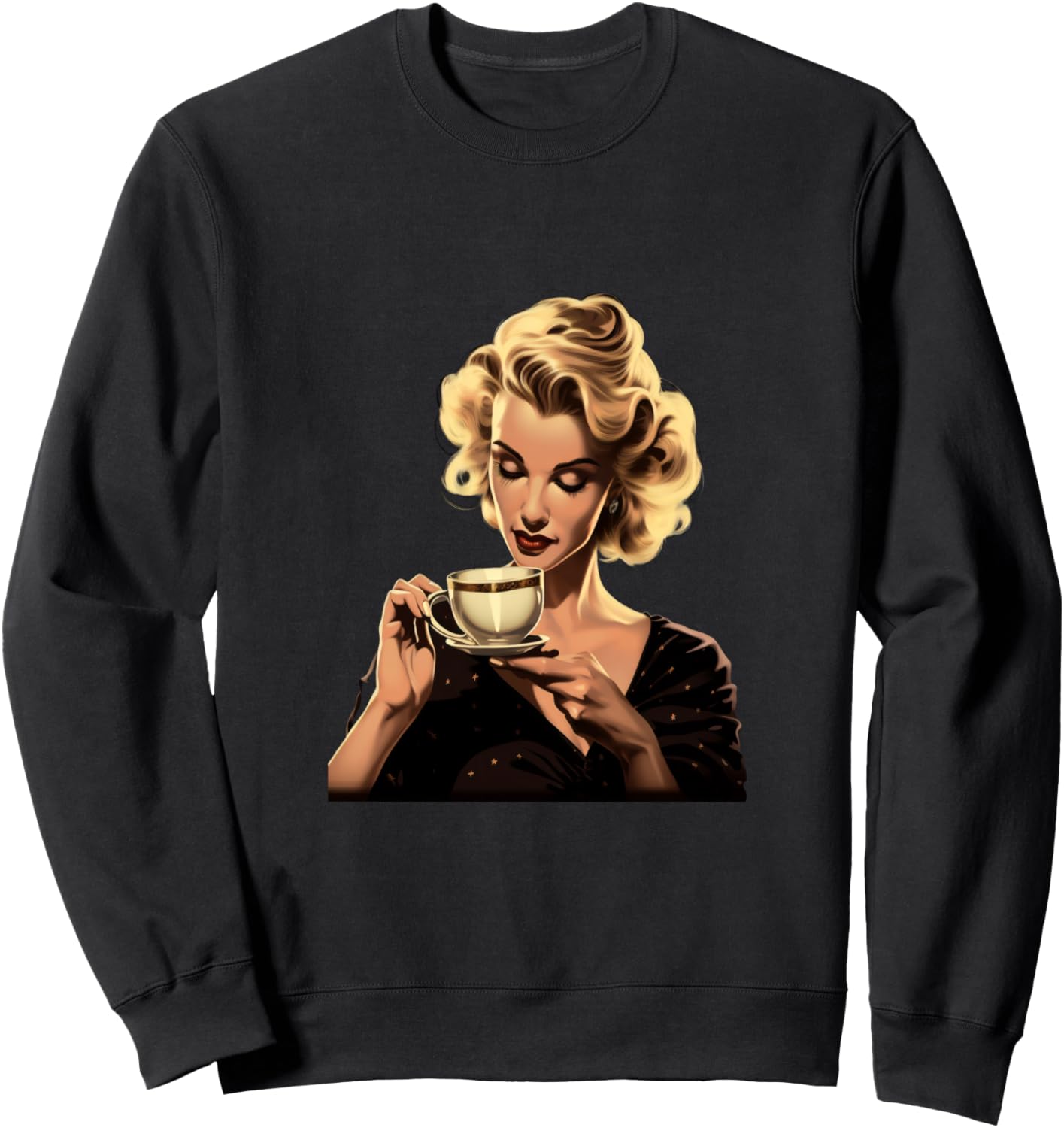 Винтажная толстовка с изображением девушки в стиле пин-ап, пьющей кофе, черная, размер S Retro Pin Up Girl 1940S 1950S Pinup Costume, Черный, Винтажная толстовка с изображением девушки в стиле пин-ап, пьющей кофе, черная, размер S Retro Pin Up Girl 1940S
Винтажная толстовка с изображением девушки в стиле пин-ап, пьющей кофе, черная, размер S Retro Pin Up Girl 1940S 1950S Pinup Costume, Черный, Винтажная толстовка с изображением девушки в стиле пин-ап, пьющей кофе, черная, размер S Retro Pin Up Girl 1940S